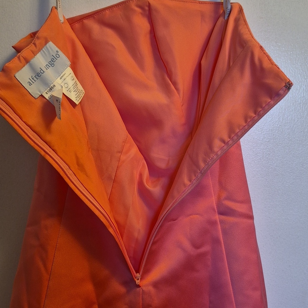 Alfred Angelo Vibrant Corral Gown, All Forml Events. - Picture 5 of 5
